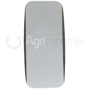Miroir de rechange bombé 354 x 168 mm pour machine agricole adaptable