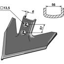 Gänsefussschar,200x6 mm John Deere Nachbau 050PWV0800