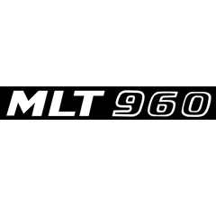 Etiquette pour téléscopique MANITOU 930168 adaptable