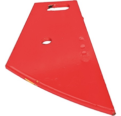 Grattoir 190 x 140 x 4 mm adaptable - Blacksteel©