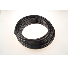 Kunstoff-Bremsrohr schwarz per MeterBund a 25 Meter  TR1612WSW25