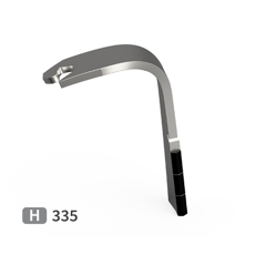 Dent de herse rotative Droite plaquettes carbure, fixation rapide LEMKEN 3377049 adaptable