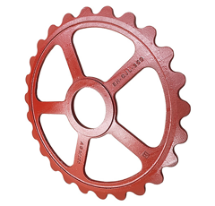 Rueda estrella Ø 520 mm para rodillo QUIVOGNE RFT53751 adaptable