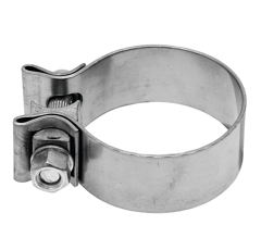 Collier d'échappement chromé Ø int. 63 mm