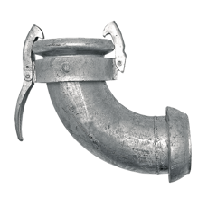 Coude 90° - 159 mm adaptable