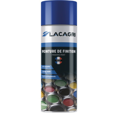 Peinture de finition Bleu SOLIS aérosol 400ml| LACAGRI