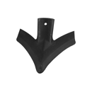 Soc à ailettes 254 mm pour déchaumeur adaptable - Blacksteel©