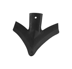 Soc à ailettes 254 mm pour déchaumeur adaptable - Blacksteel©