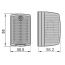 Cabochon feu clignotant pour machine agricole MERLO 0867599 adaptable