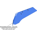 Schnabelschar - links SSP293OPLM Rabe by Muzzi Industrie