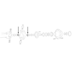 Halteblech - Traktor CASE IH - 3223863R1 - Nachbau 