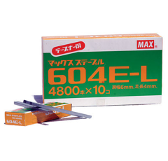 MAX Klammern 604E-L - 10er Pack