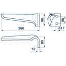 Kreiseleggenzinken - rechts= RH 51 DER R RH51DERRMASCHIO RH  Maschio