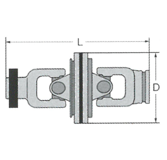 Gelenk kompl. B755C20W- 61,0 x 47,0 Benzi