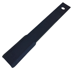 Fléau droit 780 x 100 x 10 mm pour broyeur SCHULTE H401-040 adaptable