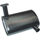 Silencieux d'échappement horizontal FIAT - FORD 82010813 - 82008339 - 82002883 adaptable