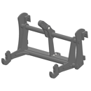 Interface pour télescopique MERLO/3 PTS CAT 2 adaptable