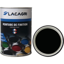 Peinture de finition Noir UNIVERSEL pot 1L| LACAGRI