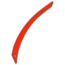 Streichblech-Streifen 3 - links A51507130R Maschio Original