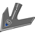 Soc 230 x 6 mm pour cultivateur adaptable