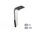 Diente de grada rotativa izquierda 3 placas de carburo triangulares, fijación rápida RABEWERK 8437.77.02 adaptable