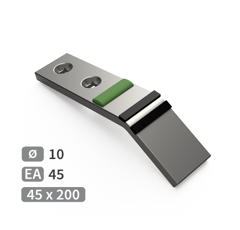 Plaque Rolflex carbure et rechargement HORSCH 34265006 adaptable