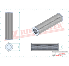 Filtre hydraulique adaptable HIFI FILTER SH63092