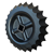 Roue dentée Ø 450 mm pour rouleau GÜTTLER 75420000 adaptable - BlackSteel©