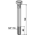 Boulon 5/8" 11G adaptable - BlackSteel©