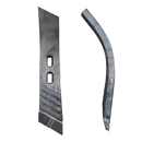 Soc de cultivateur vrillé Droit avec plaquettes carbure et rechargement TOUTES MARQUES adaptable