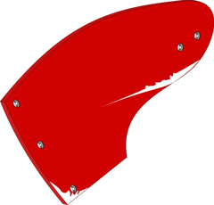 Streichblech-Hinterteil - links PK500202M Vogel und Noot by Muzzi Industrie