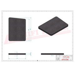 Filtre à air adaptable HIFI FILTER SC40144