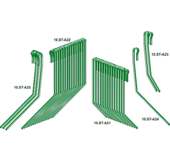 Kit de 34 peignes pour semoir AMAZONE 963402 adaptable - Blacksteel©