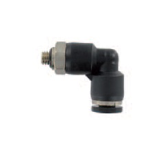 Raccord air coudé 90° 4 mm M5 - Laiton adaptable