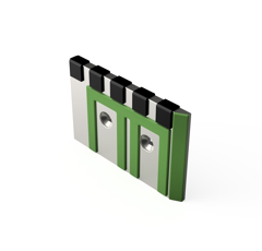 Câle de contre-sep Droite carbure équerres et rechargement pour charrue GOIZIN 10327 adaptable