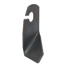 Flügelmesser geschliffen 73x30mm - linke Ausführung - 994124 | Amazone - Nachbau