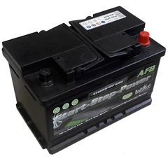 Batterie 12 V 65 AH EFB65SS Intact