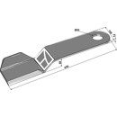 Couteau droit pour broyeur SAUERBURGER 00041030267 adaptable - Blacksteel©