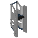 Lagerbock HVLB,W= 255 S32, Kioti DS, EX, LX, Grau     