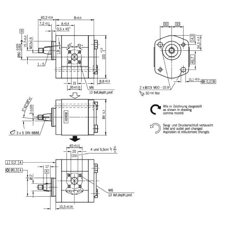 Pompe hydraulique pour tracteur DEUTZ-FAHR 0510615338 adaptable