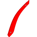 Streichblech-Streifen 2 - links KK083222RM Kverneland by Muzzi Industrie