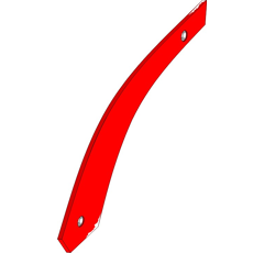 Streichblech-Streifen 2 - links KK083222RM Kverneland by Muzzi Industrie