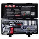 JEU DE DOUILLES 1/4' + ACCESSOIRES 65 PCS