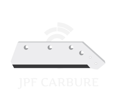 Soc carbure Droit à pointe boulonnée 14" pour charrue BUGNOT 6014 adaptable
