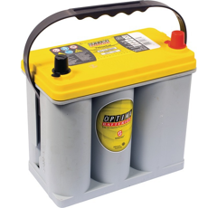 Batterie tracteur 12v 38Ah 460A + à droite | OPTIMA