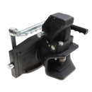 Zugmaul automatisch,W= 335 S30, Ø 38 mm Bolzen, Schwarz     