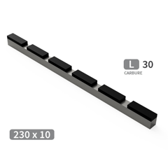 Mise à souder carbure pour herse et rotor 6 plaquettes TOUTES MARQUES adaptable