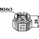Ecrou M24x3 pour broyeur SAUERBURGER adaptable - Blacksteel©