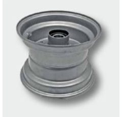 Jante 5.50 A x 8  avec roulement pour pneu 16 x 6.50-8