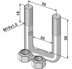 Halter - Rahmen 100 - Gewicht 3,450 kg - Mehrere Marken
